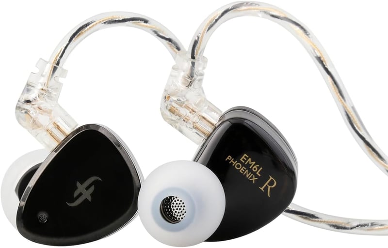 LINSOUL SIMGOT EM6L Hibrid 1DD+4BA In-Ear Monitor Fülhallgató HiFi Gamer