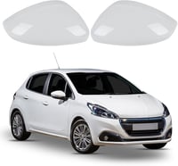 ConBlom Visszapillantó Tükör Borítás Peugeot 208 2008 (2012-2019) - ABS Anyagú Oldalsó Tükör Sapka Szett, Tartós Autó Külső Kiegészítő 1