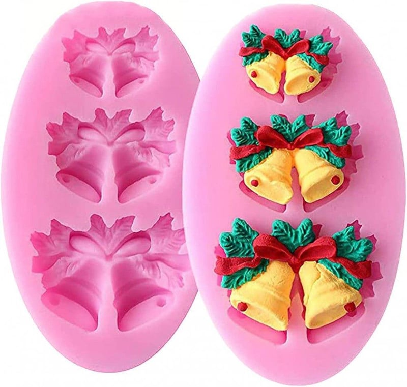 Szilikon bonbon- és csokoládéforma készlet, 3 részes, újrahasználható