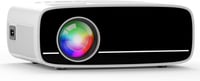 AKATUO Mini Projektor Bluetooth 5.1 - Hordozható Full HD 1080P LCD Házimozi Projektor 200" Képernyővel, Telefonhoz, TV-hez, 10000 Lumen 1