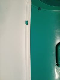 Toaletă închisă pentru pisici LINUMA verde, cu capac detașabil, covoraș pentru litieră, lopățică și filtru cu cărbune activ, toaletă igienică pentru pisici cu sistem de eliminare a mirosurilor 3