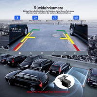 Avylet 9,26" Vezeték Nélküli CarPlay Kijelző Apple CarPlay & Android Auto Támogatással, IP67 Tolatókamerával, GPS Navigációval, Bluetooth 3