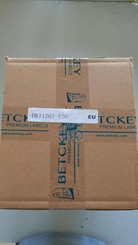 Brother QL címkenyomtatóhoz 20 tekercs DK-11202 fekete-fehér szállítási címke 8