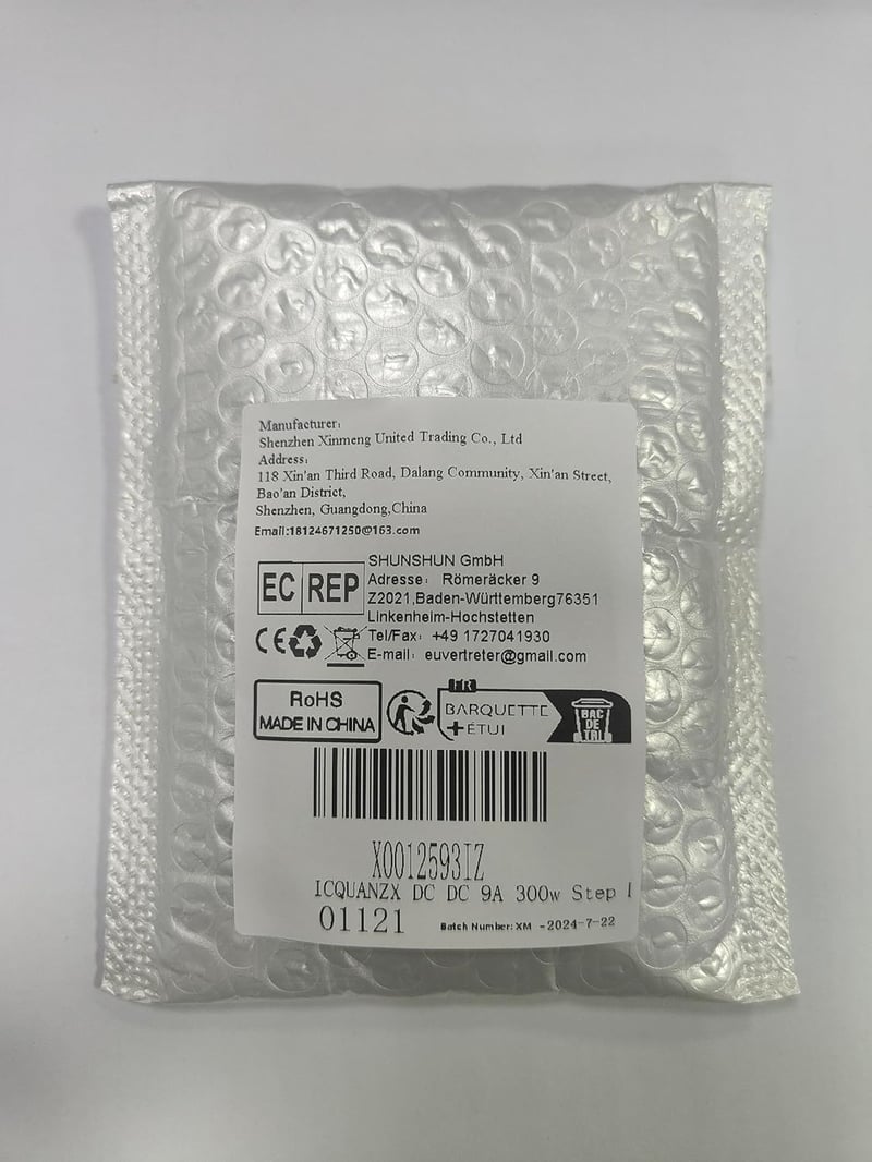 ICQUANZX 300W DC Feszültségszabályozó Modul 9A - Felújított