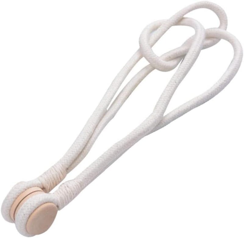 Elegáns Mágneses Függönykötő Szett - 2 db Pamut Kötél