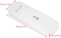 Hordozható 4G LTE WiFi USB modem és hotspot adapter - vezeték nélküli internet bárhol 3