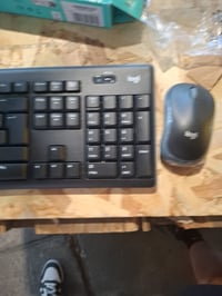 Logitech MK270 Bezdrôtový set klávesnice a myši, 2,4 GHz, Nano USB prijímač, kompatibilný s Windows, čierny – Neúplné, výstavný kus 4