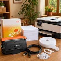 Paket za ispis: 1x TN3600 crni toner + 3m USB kabel + 50x vezica + 400x A4 papir 1