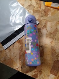 Sticlă termos din oțel inoxidabil ion8 Evo, 500 ml, mov — defectă, funcționează parțial: capac slăbit (stare: vezi a 2-a imagine) 3
