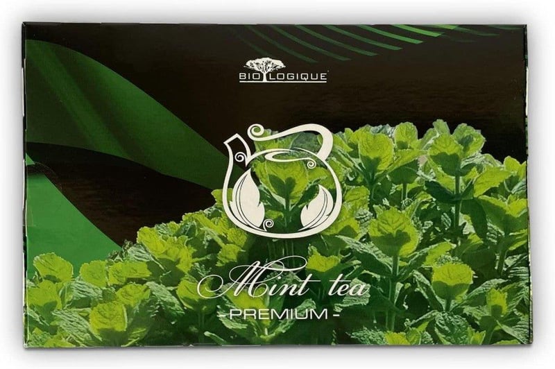 BIOLOGIQUE Prémium Méregtelenítő Mentatea - 40db Koffeinmentes, Antioxidáns Teafilter