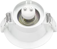 Süllyesztett LED spotlámpa alumínium szerelőkeret szett, 3 darabos, 75 mm-es 4