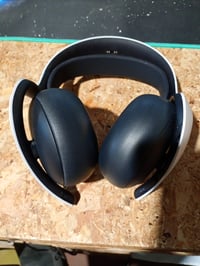 Căști de gaming wireless PlayStation PULSE Elite, alb-negru, compatibile cu PS5 și PC, folosite 3