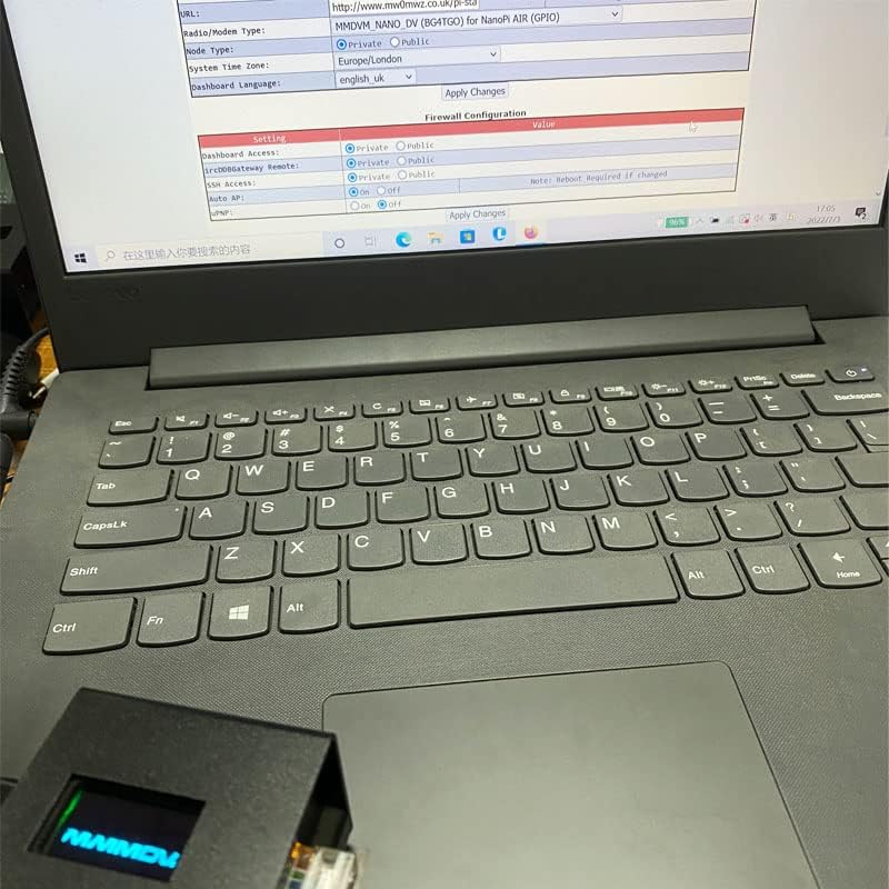 NanoPi Neo MMDVM Hotspot - Hordozható WiFi-s OLED kijelzős DMR/DSTAR/YSF rádió