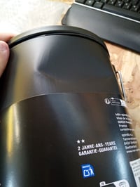 Kozmetický pedálový odpadkový kôš Spirella Adelar 3 l, čierna oceľ, s vekom Softclose — 10 cm priehlbina na boku (stav: pozri 2. obrázok) 3