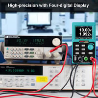 Kiprim DC605S Programozható Labortápegység 0-60V/0-5A, 4-Digites LED Kijelzővel, 300W, USB Porttal, 4 Memória Funkcióval, Túlfeszültség Véde 5