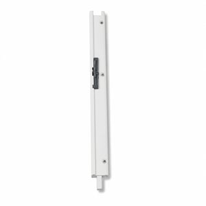 GTV Axis Pro Push to Open mehanizam za vodilice ladica, bijeli, 500 mm, nosivost 40 kg, potpuno izvlačenje, s vanjskim pristupom