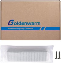 goldenwarm Fekete Alumínium Bútorfogantyú Szett - 5 db Modern Szekrényfogantyú Konyhaszekrényhez, Fiókhoz, 128 mm Furattávolság, Könnyen Sze 3