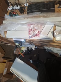 Yahbrra mala polica za knjige, nadogradna polica za stol koja se pričvršćuje, za radni stol 80x95 cm — nedostaju stege za pričvršćivanje (stanje: pogledajte 2. sliku) 2