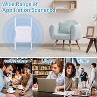 TP-Link AC1200 Dual Band WiFi Jelerősítő 4 Antennával, LAN Porttal 7