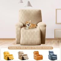 Polarfleece Relax Fotel Huzat - Elektromos, Dönthető Karfás Fotelre, Zsebbel 5