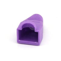 CAT5E CAT6 RJ45 Ethernet kábel védőgumi - lila (100 db) 3
