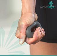 MoveRays Kézerősítő Edzőgyűrű - Szilikon Ujjerősítő Mászáshoz és Fitneszhez 5