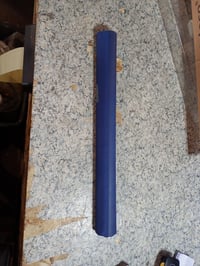 OBdeco Zamračujuća termo roleta 45x130 cm (širina materijala 41 cm) tamnoplava bez bušenja — bez pribora za montažu (stanje: vidi 2. sliku) 2