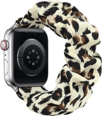 Apple Watch szíj - Leopárd mintás, rugalmas, minden sorozathoz 2