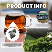BIOLOGIQUE Prémium Méregtelenítő Mentatea - 40db Koffeinmentes, Antioxidáns Teafilter 3
