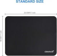 Cimetech Fekete Vízálló Gamer Egérpad Erős Tapadással 6