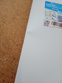 Caiet capsat Clairefontaine Koverbook Blush 24x32 cm, 96 pagini, dictando, hârtie albă 90g, copertă albastră - Deteriorat (stare: vezi a 2-a imagine) 4