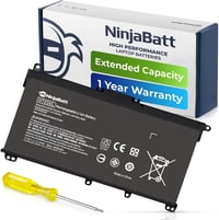 NinjaBatt HT03XL Laptop Akkumulátor HP Pavilion 15-cs 15-da 14-dk 14-cf Sorozathoz - 11.55V 3630mAh Csereakkumulátor 12 Hónap Garanciával 1