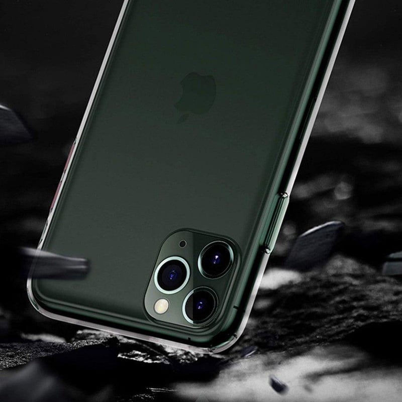 iPhone 11 Pro Max átlátszó ütésálló szilikon védőtok