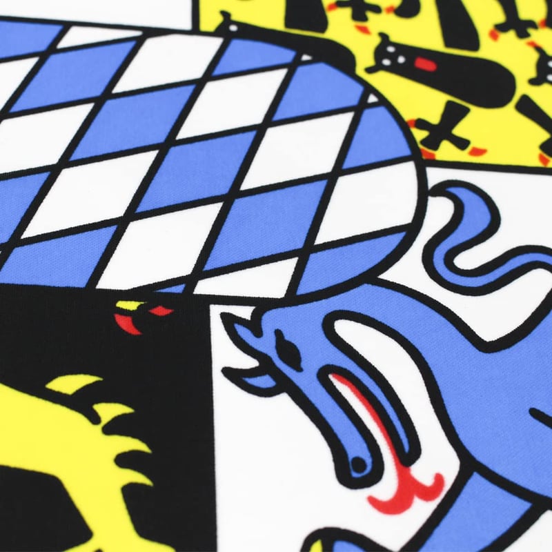 HPMAISON Bajor Zászló 90x150 cm - UV-álló Sörfesztivál Oktoberfest Dekoráció Réz Fűzőkarikákkal Kertbe, Erkélyre, Kül- és Beltérre