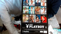 Nástenný kalendár Helma 365 Playboy 2025 – 34 x 48,5 cm, veľký mesačný nástenný kalendár 2