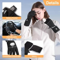 Mănuși de alergare răcoritoare BARCHI HEAT - Cu palmă anti-alunecare, protecție solară, pentru bărbați și femei, pentru ciclism, drumeții, condus 4