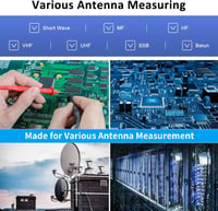 AURSINC NanoVNA V2 PLUS4 Vektoros hálózatelemző 4GHz-ig, 4" érintőképernyővel 7