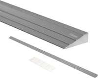 LIEKUMM 800 kg-os PVC küszöbáthidaló rámpa, vágható, kül- és beltérre (szürke) 1