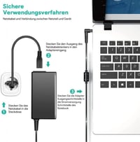 Medion Laptop 65W Univerzális Töltő - Újracsomagolt, Biztonságos 4