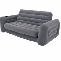Canapea extensibilă gonflabilă Intex 66552NP, 2 persoane, 127x231x66 cm, cu suport pentru pahar — ușor murdară (stare: vezi poza a 2-a) 1