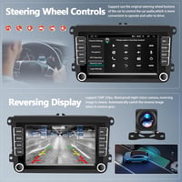 VW Golf, Polo, Passat Android 13 autórádió 7" érintőképernyővel, CarPlay, GPS, kamerával 5