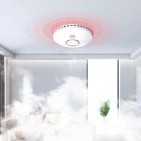 Andyssey GS558D Okos Füstérzékelő WiFi-vel, Mágneses Tartóval - Hálózatba Köthető Tűzjelző Fotoelektromos Érzékelővel, DIN EN14604  2