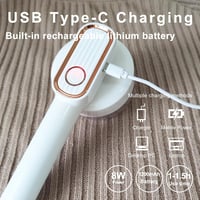 Elektromos Bolytalanító USB Töltéssel - 2 Pótfejjel Ruhákhoz, Pulóverekhez 6