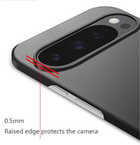 Bastmei Google Pixel 9/9 Pro Tok - Ultravékony, Könnyű PC Védőtok Kameravédelemmel, Matt Felülettel, Csúszásmentes, Karcálló Mobiltelefon Há 6