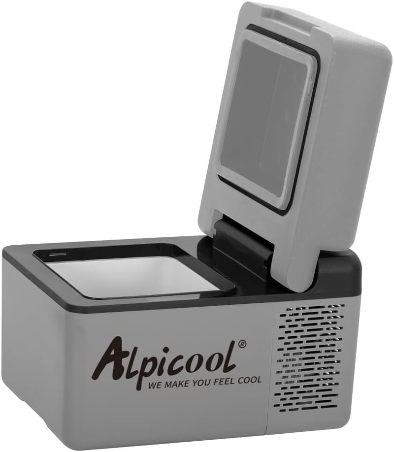Alpicool C12 12L Hordozható Kompresszoros Autós Hűtőbox USB-vel