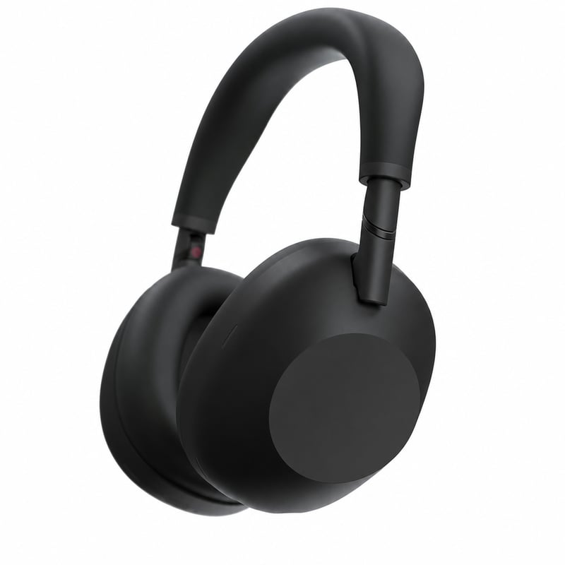 Căști wireless cu anulare a zgomotului Sony WH-1000XM6, Bluetooth, negru — Cablul USB nu este inclus (stare: vezi a 2-a imagine)
