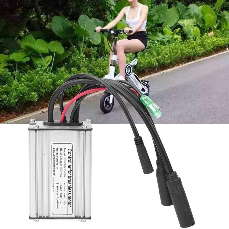 MAGT 36V/48V E-bike vezérlő, bürstenlos motorhoz, Hall szenzorral