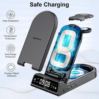 Samsung 4 az 1-ben vezeték nélküli töltőállomás Galaxy S24/S23/S22, Watch és Buds készülékekhez 7
