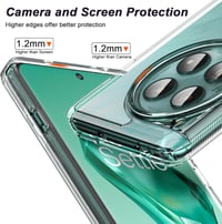 OnePlus 12 5G átlátszó tok - Eastcoo ütésálló, sárgulásmentesített védőtok (2024) 5