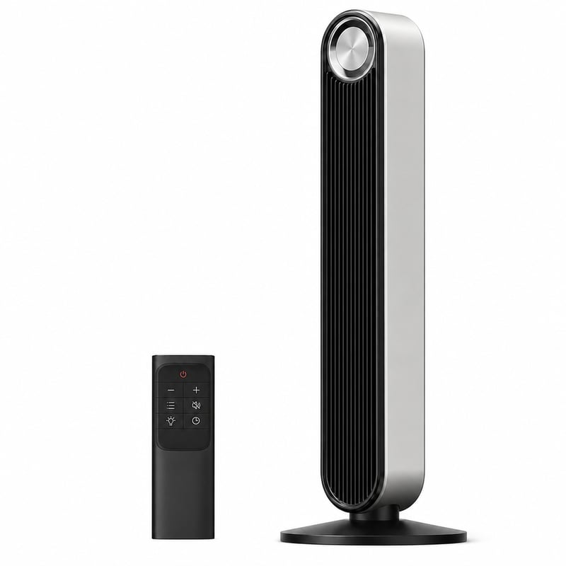 Inteligentný stĺpový ventilátor Dreo Cruiser Pro T2S 519S, 106 cm, WiFi, Alexa, 9 — chybný, na náhradné diely: nezapne sa (stav: pozri 2. obrázok)